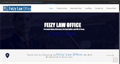 Desktop Screenshot of feizylaw.com